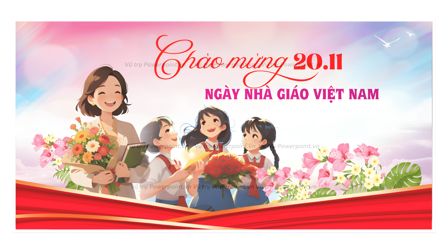 Ảnh nền Background , Market Nhà Giáo Việt Nam, 20/11